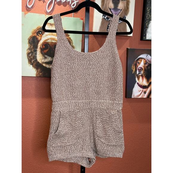 Free People Beach Declan Sweater Romper | Small | MSRP $98 - Picture 3 of 7